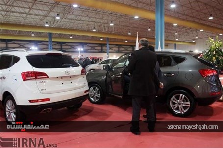 گزارش تصویری از برگزاری نمایشگاه اتومبیل در گرگان