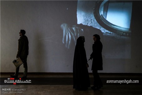 گزارش تصویری از آیین گشایش بخش نمایشگاه مفاخر و بین الملل نهمین جشنواره هنرهای تجسمی فجر