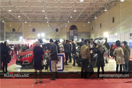 گزارش تصویری از روز دوم از اولین نمایشگاه خودرو بوشهر