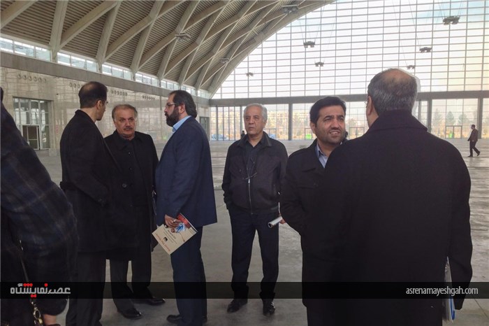 گزارش تصویری بازدید نمایندگی سندیکا و اتحادیه آسانسور از امکانات شهر آفتاب