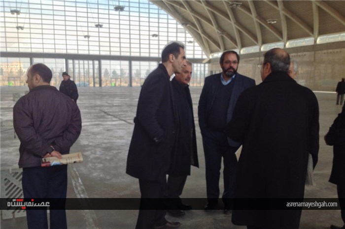 گزارش تصویری بازدید نمایندگی سندیکا و اتحادیه آسانسور از امکانات شهر آفتاب