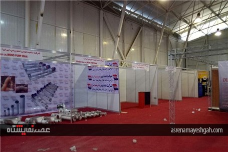 گزارش تصویری آماده سازی غرفه های نوزدهمین نمایشگاه بین المللی موادغذایی, ماشین آلات وصنایع وابسته شی
