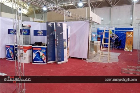 گزارش تصویری آماده سازی غرفه های نوزدهمین نمایشگاه بین المللی موادغذایی, ماشین آلات وصنایع وابسته شی
