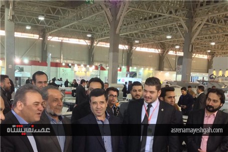 گزارش تصویری افتتاح هشتمین نمایشگاه بین المللی صنایع چوب و ماشین آلات و تجهیزات وابسته تهران