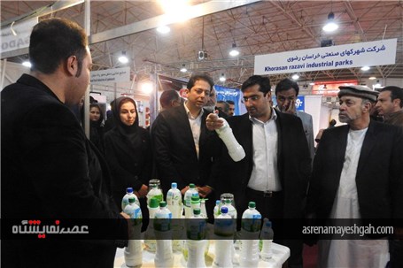 گزارش تصویری بازدید مدیرکل صنایع غذایی دارویی و بهداشتی وزارت صنعت از نوزدهمین نمایشگاه بین المللی م