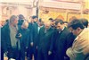 بازدید وزیرصنعت معدن و تجارت از نهمین نمایشگاه سراسری فرش دستباف اراک