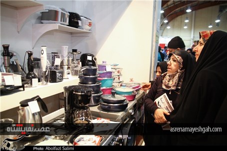 گزارش تصویری از برگزاری دهمین نمایشگاه تخصصی لوازم خانگی در قزوین