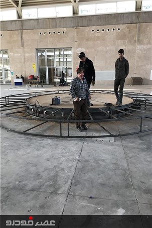 گزارش تصویری آماده سازی شهر آفتاب در آستانه نمایشگاه خودرو تهران