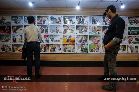 گزارش تصویری از افتتاحیه نمایشگاه رسانه های دیجیتال انقلاب اسلامی