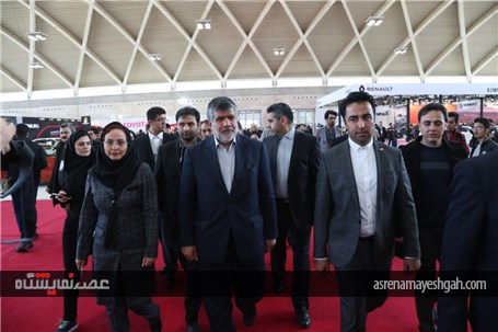 گزارش تصویری اولین روز برگزاری نمایشگاه خودرو تهران