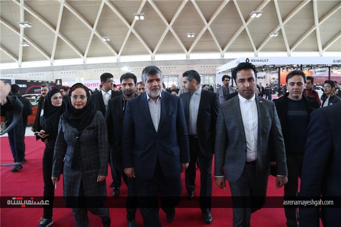 گزارش تصویری اولین روز برگزاری نمایشگاه خودرو تهران