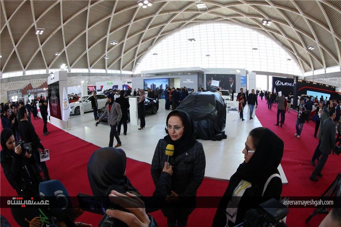 گزارش تصویری اولین روز برگزاری نمایشگاه خودرو تهران