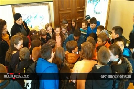 دانش‌آموزان بوسنیایی با هنر ایرانیان آشنا شدند