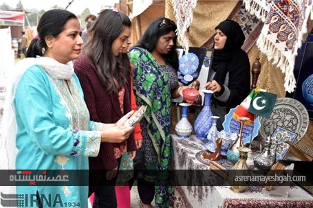 صنایع دستی ایران در نمایشگاه فرهنگی پاکستان +تصاویر