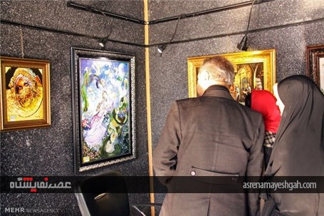 گزارش تصویری نمایشگاه نشاط جوانی در فرهنگسرای رازی