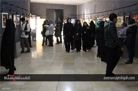 گزارش تصویری نمایشگاه نشاط جوانی در فرهنگسرای رازی