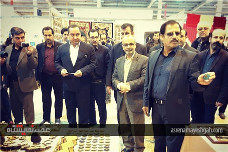 گزارش تصویری افتتاح دوازدهمین نمایشگاه سراسری صنایع دستی و گردشگری اراک
