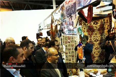 گزارش تصویری افتتاح دوازدهمین نمایشگاه سراسری صنایع دستی و گردشگری اراک