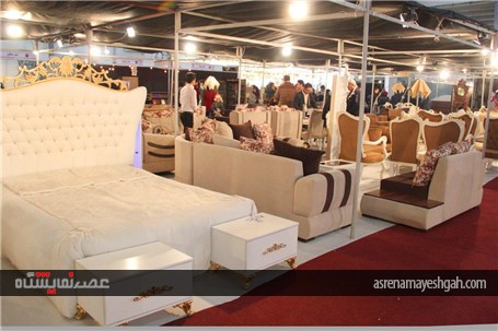 گزارش تصویری از نمایشگاه تخصصى مبلمــــــــــان صنایع چوبى ، لوستـر و دکوراسیون داخلى منزل در ارومیه