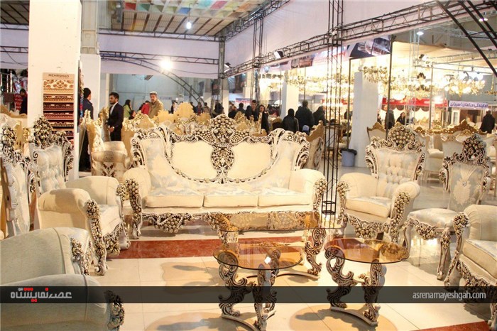 گزارش تصویری از نمایشگاه تخصصى مبلمــــــــــان صنایع چوبى ، لوستـر و دکوراسیون داخلى منزل در ارومیه