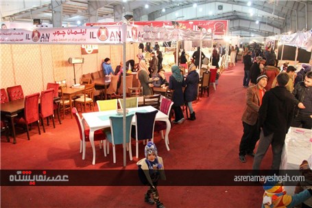 گزارش تصویری از نمایشگاه تخصصى مبلمــــــــــان صنایع چوبى ، لوستـر و دکوراسیون داخلى منزل در ارومیه