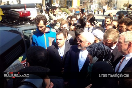 گزارش تصویری از افتتاح شانزدهمین نمایشگاه بین المللی محیط زیست با حضور دکتر ظریف