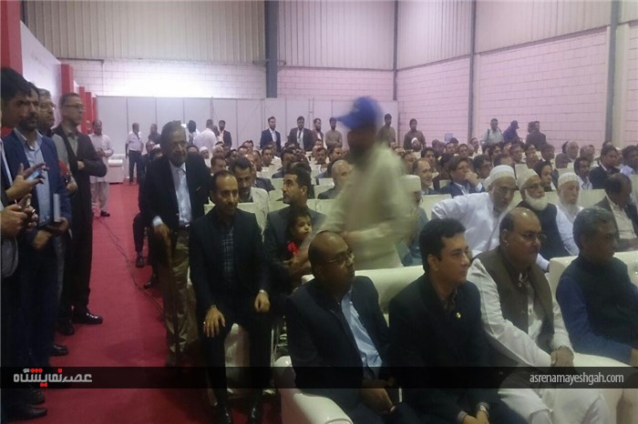 گزارش تصویری از افتتاح نمایشگاه اختصاصی جمهوری اسلامی ایران در کراچی