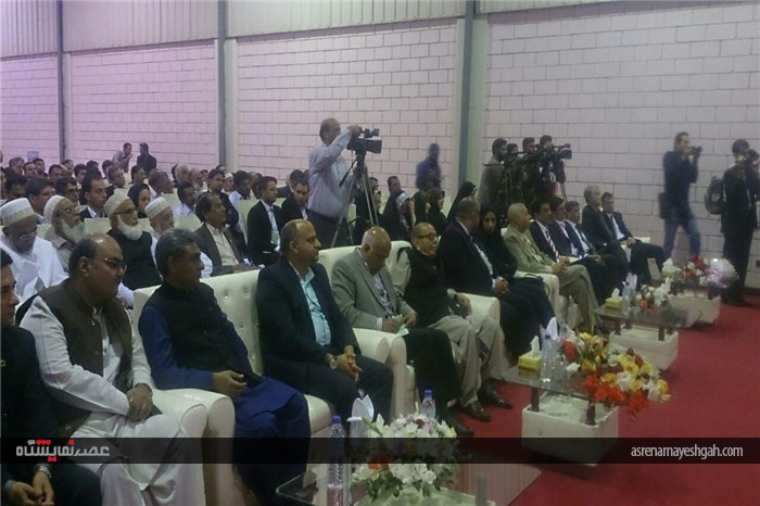 گزارش تصویری از افتتاح نمایشگاه اختصاصی جمهوری اسلامی ایران در کراچی