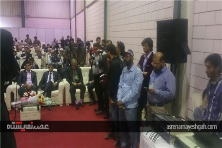 گزارش تصویری از افتتاح نمایشگاه اختصاصی جمهوری اسلامی ایران در کراچی