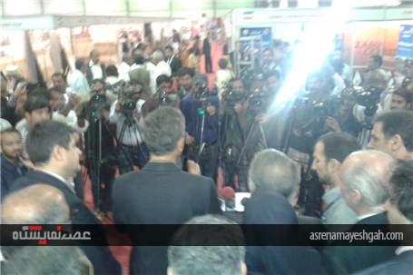 گزارش تصویری از افتتاح نمایشگاه اختصاصی جمهوری اسلامی ایران در کراچی