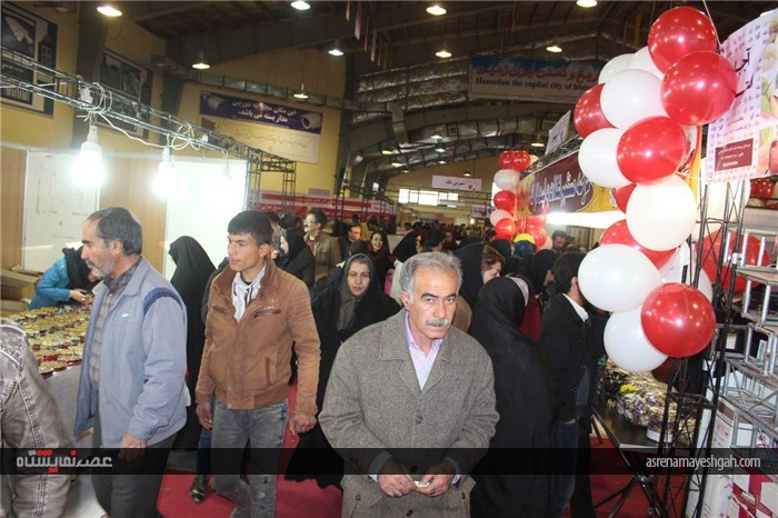 استقبال بسیارخوب و چشمگیر همدانی ها از نهمین نمایشگاه تخصصی شیرینی و شکلات همدان