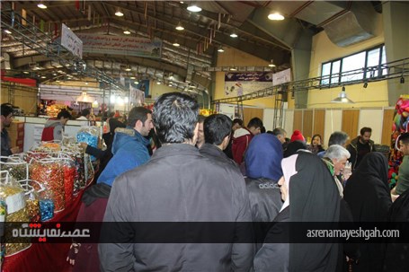 استقبال بسیارخوب و چشمگیر همدانی ها از نهمین نمایشگاه تخصصی شیرینی و شکلات همدان