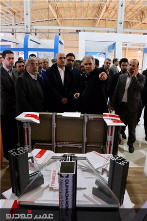 بازدید وزیر اقتصاد جمهورى آذربایجان از محل دائمى نمایشگاه توانمندى هاى استان آذربایجان غربى