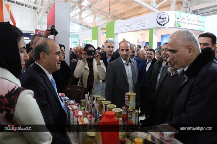 بازدید وزیر اقتصاد جمهورى آذربایجان از محل دائمى نمایشگاه توانمندى هاى استان آذربایجان غربى