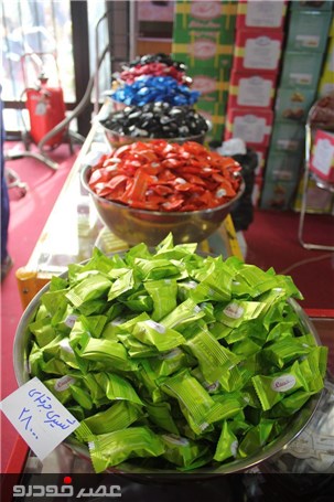 گزارش تصویری از نمایشگاه شیرینی و شکلات در همدان