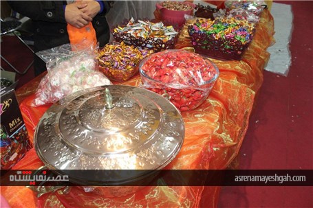 گزارش تصویری از نمایشگاه شیرینی و شکلات در همدان