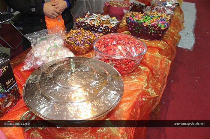 گزارش تصویری از نمایشگاه شیرینی و شکلات در همدان