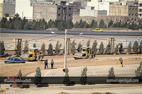 گزارش تصویری از روند ساخت و پیشرفت پروژه نمایشگاه بین المللی اصفهان