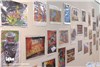 گزارش تصویری از برگزاری نخستین نمایشگاه معرق کاشی در بیرجند