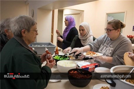 گزارش تصویری از برگزاری نمایشگاه بین المللی غذا توسط مسلمانان آمریکایی