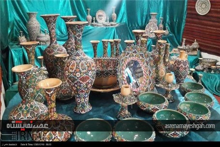 گزارش تصویری از نمایشگاه گل و گیاه، صنایع دستی، سوغات و هدایا استان سمنان