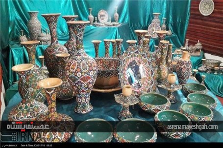 گزارش تصویری از نمایشگاه گل و گیاه، صنایع دستی، سوغات و هدایا استان سمنان
