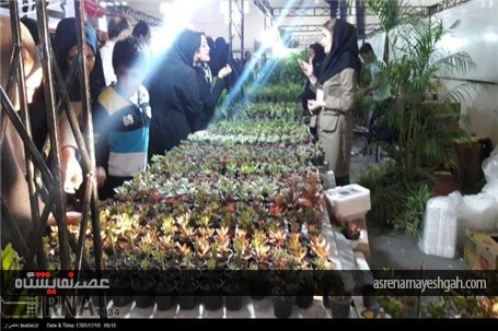 گزارش تصویری از نمایشگاه گل و گیاه، صنایع دستی، سوغات و هدایا استان سمنان