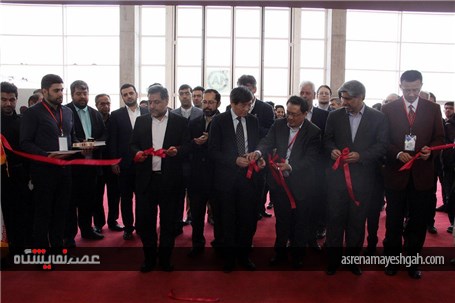 گزارش تصویری از افتتاحیه نمایشگاه ماشین ابزار در شهر آفتاب