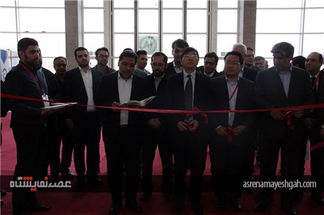 گزارش تصویری از افتتاحیه نمایشگاه ماشین ابزار در شهر آفتاب