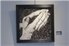 گزارش تصویری از برپایی نمایشگاه معرق کاشی در نگارخانه بیرجند