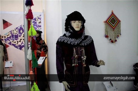 گشایش سومین نمایشگاه مد و لباس ایرانی اسلامی استان ایلام +تصاویر