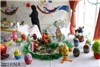 گزارش تصویری برگزاری نمایشگاه تخم مرغ های رنگی در مدارس تبریز