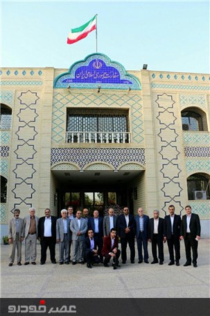 نشست هیات تجاری نمایشگاهی ایران باسفیرکشورمان در عمان