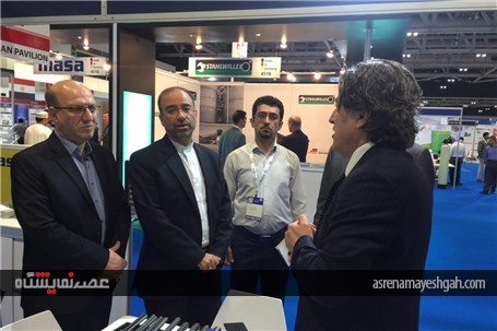 جلسه پاویون ایران در نمایشگاه صنعت ساختمان عمانوBIGSHOW 2017 با اتاق بازرگانی عمان